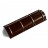 Планка конька круглого R110х2000 (ПЭ-8017-ОН) шоколад