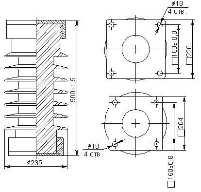 Изолятор ИОС 35-2000